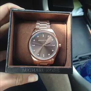 Michael Kors Rose Gold Watch