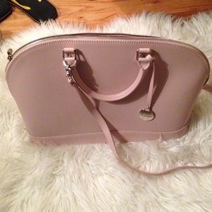Pink handbag