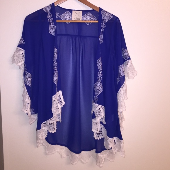 Urban Outfitters Blue Shawl