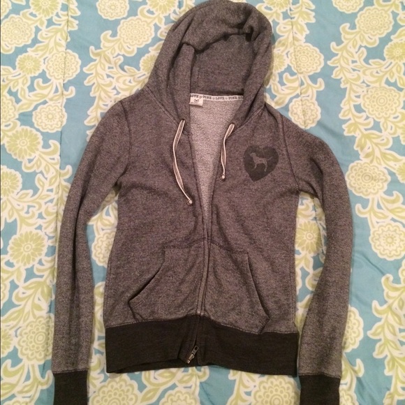VS charcoal and black jacket