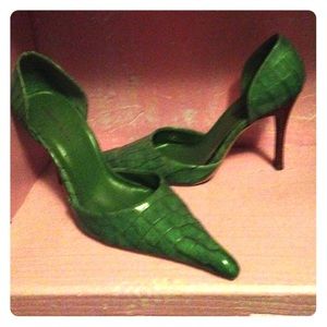 Charlotte Russe Green stilettos