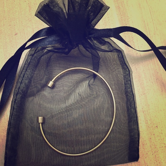 Gold cuff bracelet