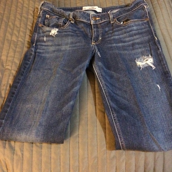 Hollister jeans.