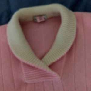 Alan Austin. Pink Sweater