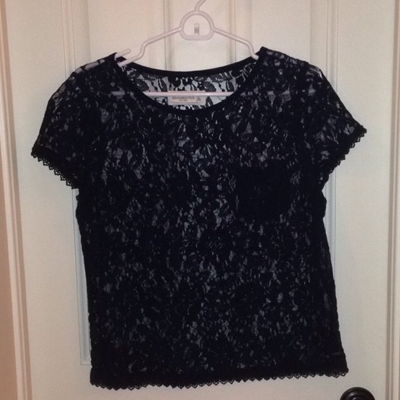ABERCROMBIE SEXY ALL LACE TOP💙💙