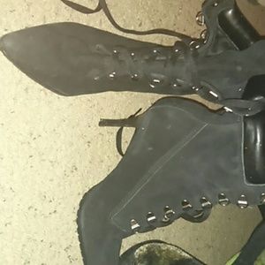 Pair of High Heel Booties