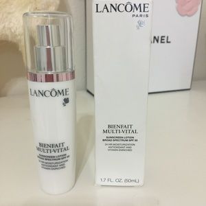 New Lancome Bienfait sunscreen lotion