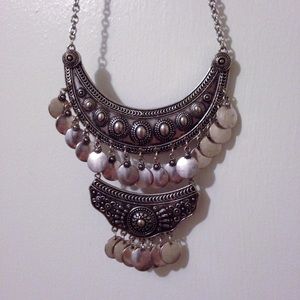 Forever 21 Layered Coin Necklace