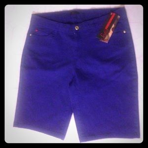 Sofia Vergara Purple Bermudas Size 12