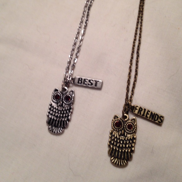 Best Friend Owl Necklaces