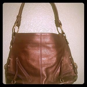 Genuine leather designer purse