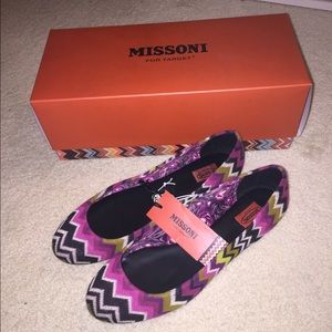 missoni for target ballet flats sz 7.5