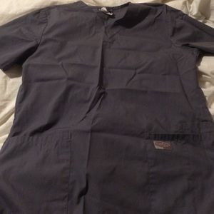 Scrub top grey s/m