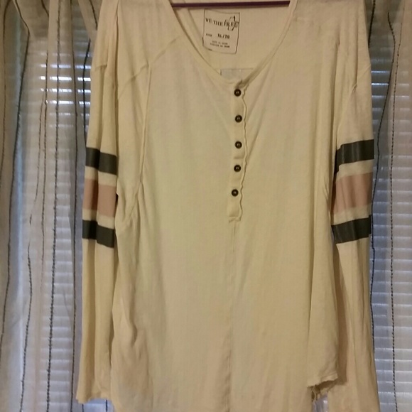 Free People XL Rugby shirt