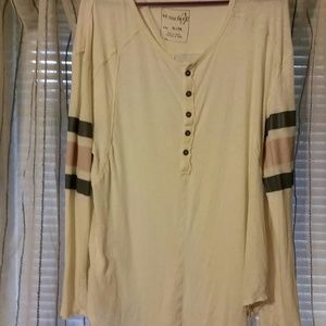 Free People XL Rugby shirt