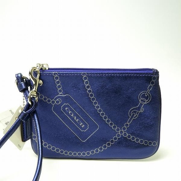 Coach Handbags - NWT Coach violet colored wristlet