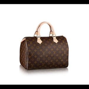 Louis Vuitton authentic Speedy handbag 30!!