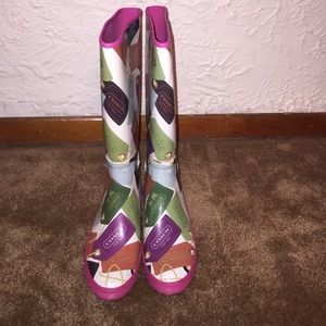 Coach Rainboots
