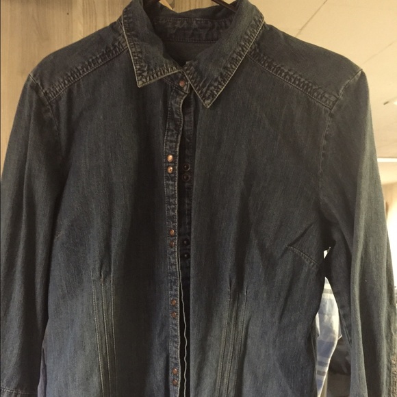 Denim top
