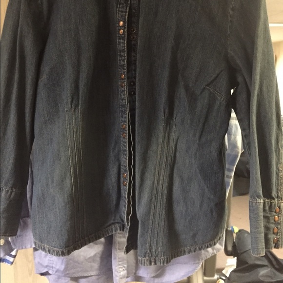 Denim top - Picture 2 of 2