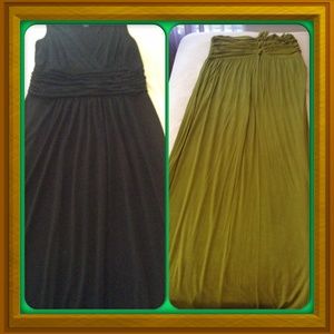 2/$15.00 ASHLEY STEWART MAXI DRESSES
