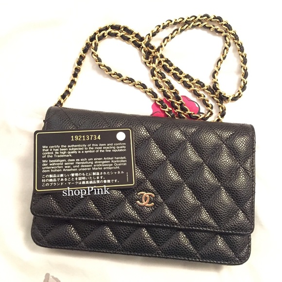SOLD! Authentic Chanel "WOC" Wallet On Chain - Picture 1 of 4