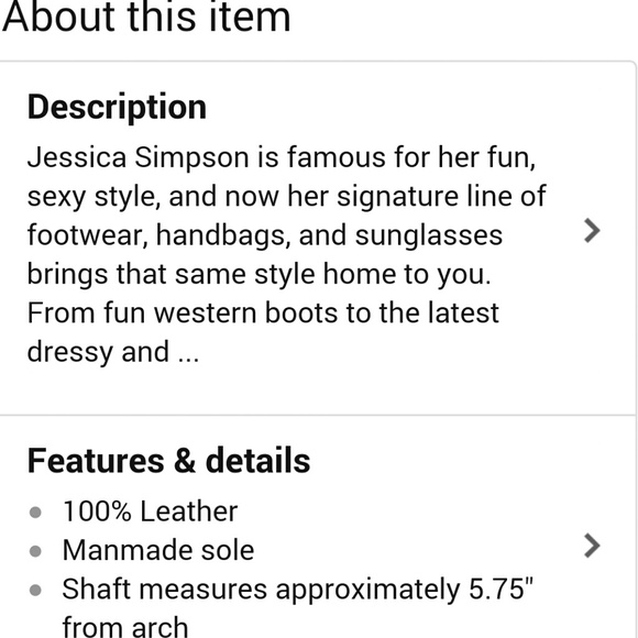 Jessica Simpson Issas Platform Booties size 7.5 - Picture 4 of 4