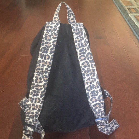 never used PINK VS black/cheetah backpack