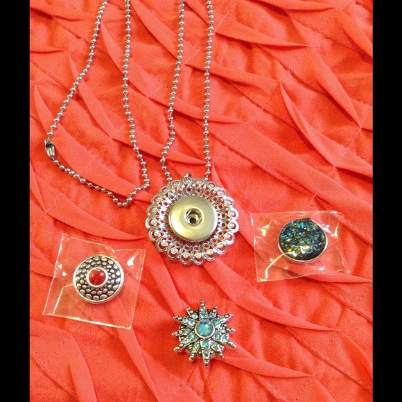 NWOT interchangeable Long Necklace
