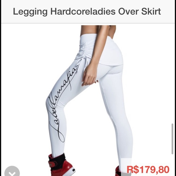 Labellamafia over skirt legging withe black print - Picture 4 of 4