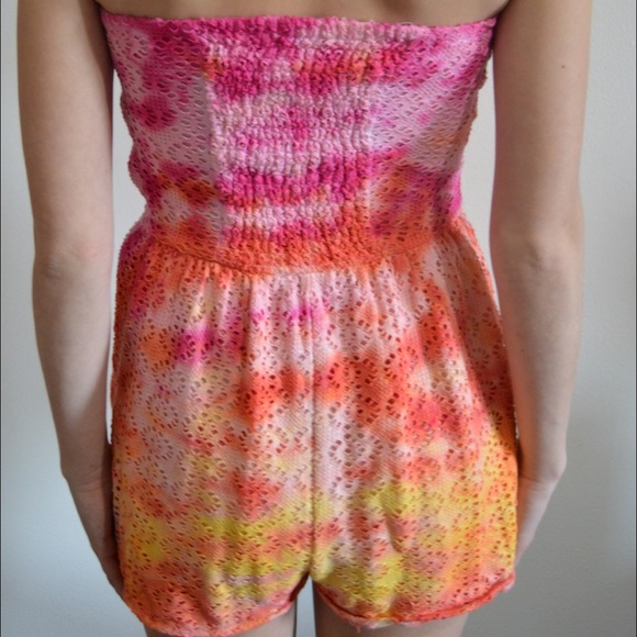 Tie Dye Playsuit - Picture 1 of 3