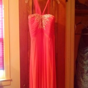 Peach/Orange Prom dress