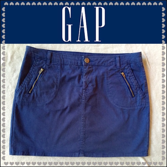 GAP Dresses & Skirts - Gap blue denim skirt