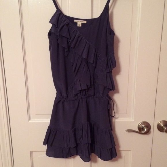 Banana Republic Purple Silk Dress/top