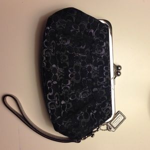 Coach wristlet