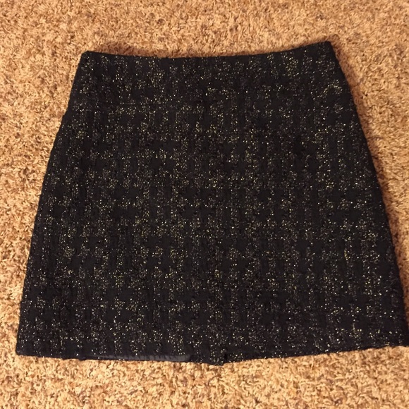 Black & Gold Skirt