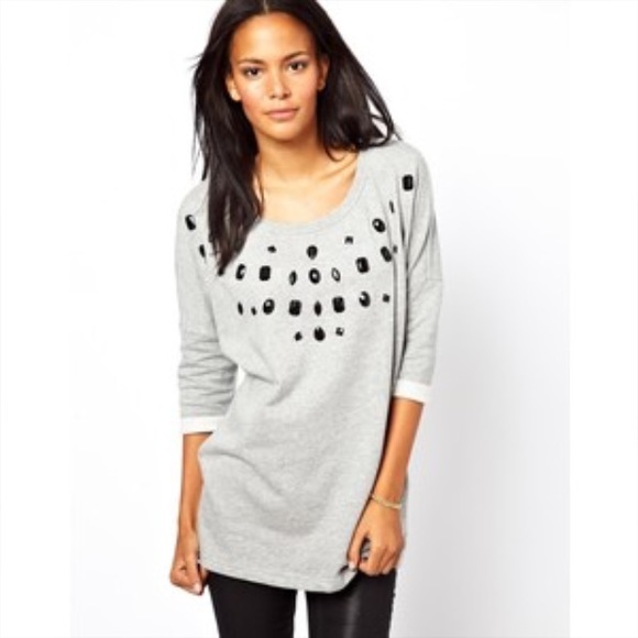 Asos Sweaters - ONLY Brand Jewel Sweat Top size Medium