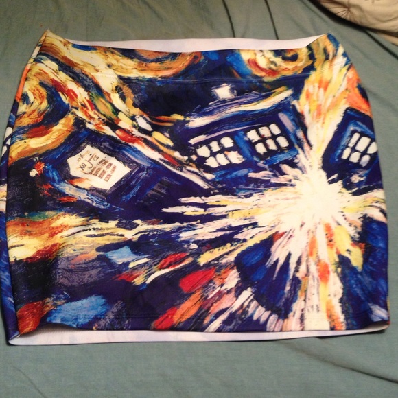 Doctor Who bandage skirt