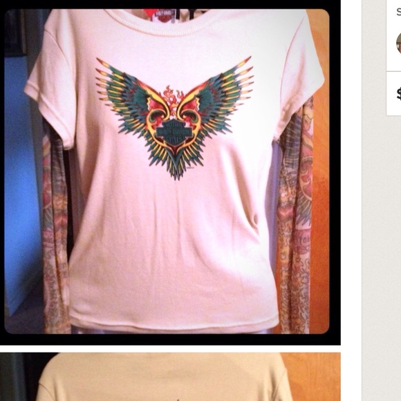 Harley Davidson tattoo t
