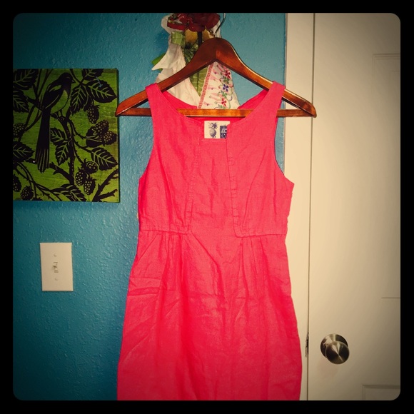 Edme & Esyltte Pink sheath dress