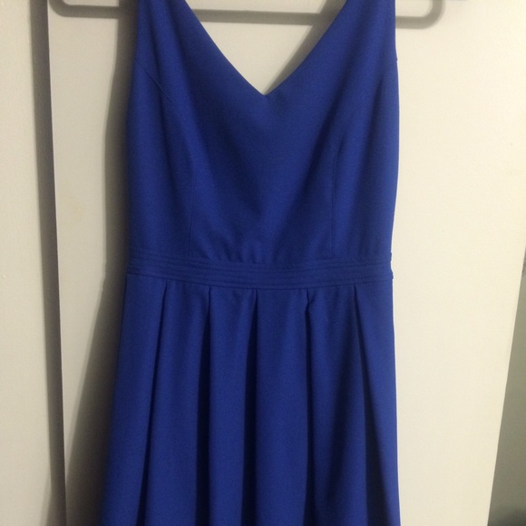 Emerald blue dress