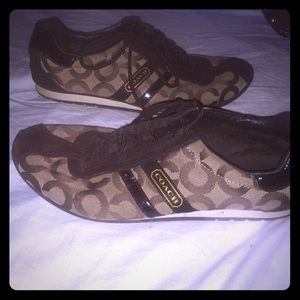 Coach tennis shoes