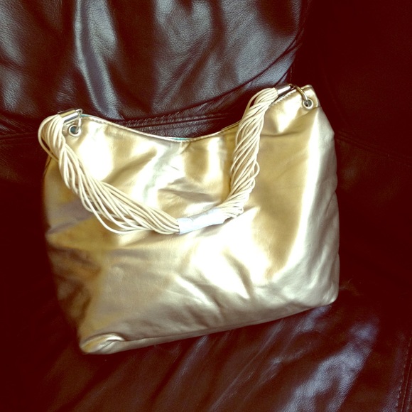 Gold Shoulder Bag