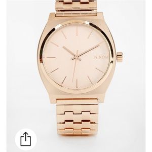 NIXON Rosegold watch