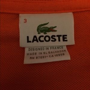 Men's Lacoste Polo