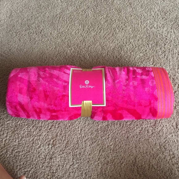 Lilly for Target pink beach towel