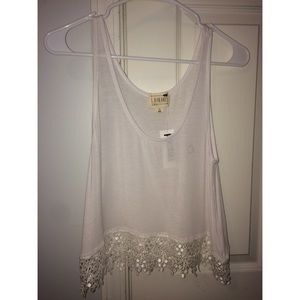 Pacsun Brand New White Top