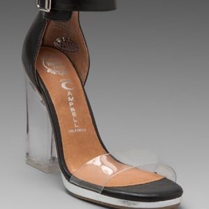 Jeffrey Campbell Lucite Soiree heel