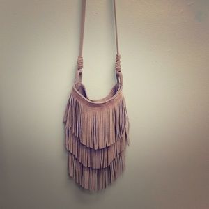 American eagle fringe crossbody