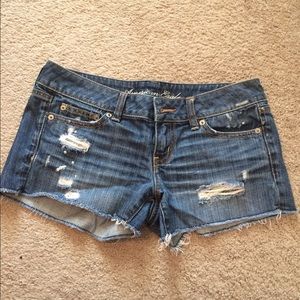 American eagle jean shorts
